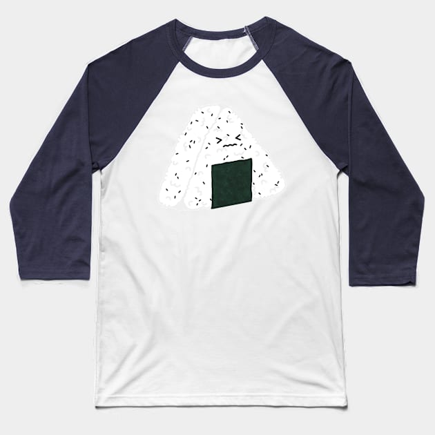 Onigiri Baseball T-Shirt by jofudachi